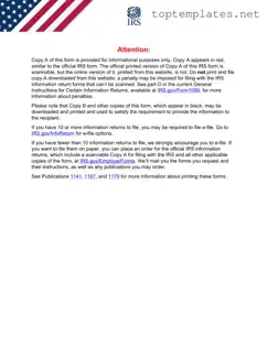 Free IRS 1099-MISC PDF Form