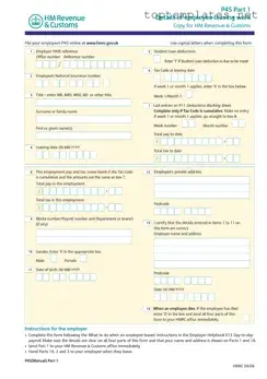 Free P 45 It PDF Form